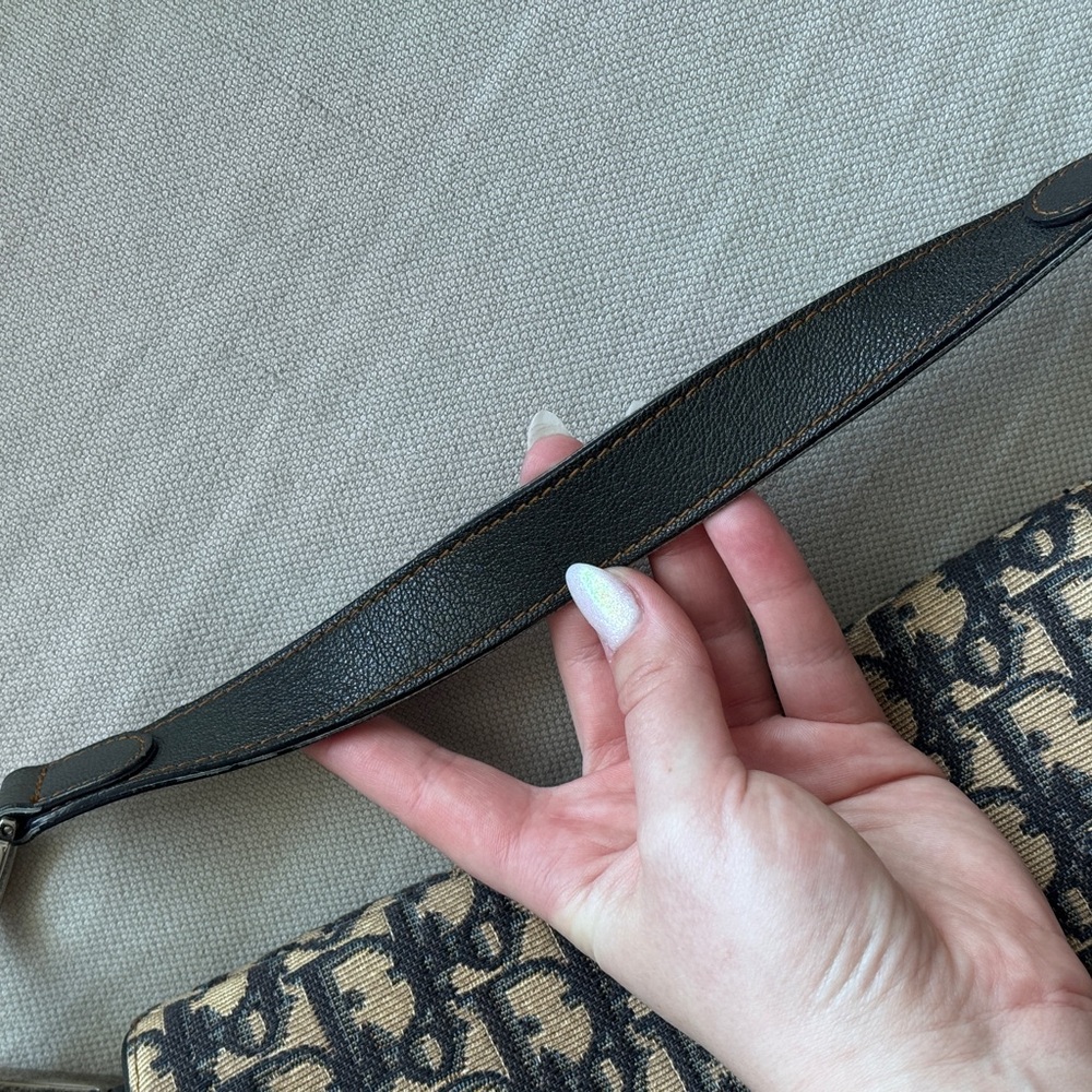 VINTAGE🤎Dior🤎Oblique Saddle Bag - Picture 9 of 14